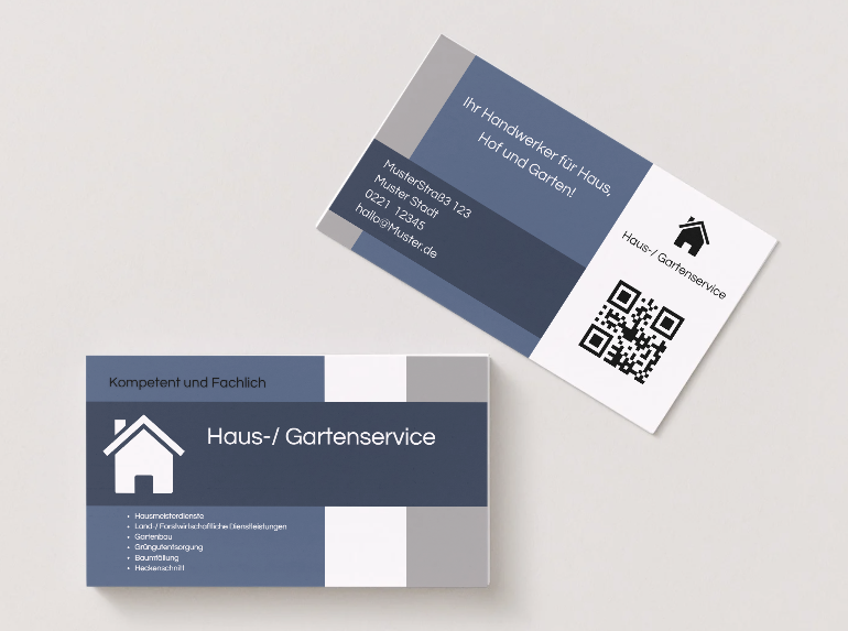 Handwerk Visitenkarte