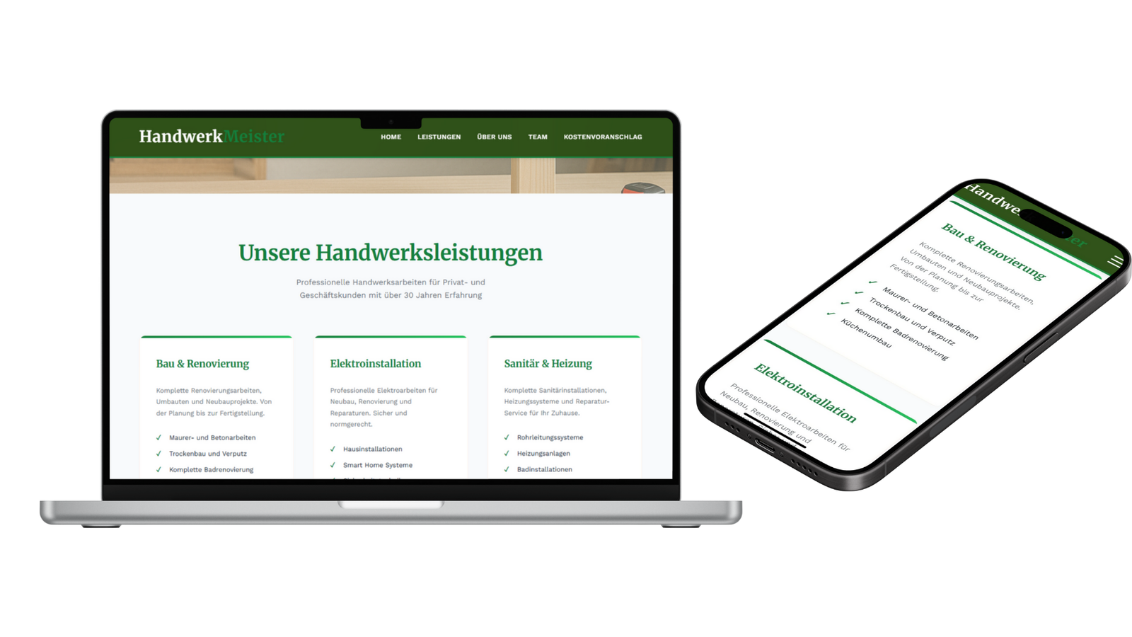 Webdesign & Grafikdesign Beispiele